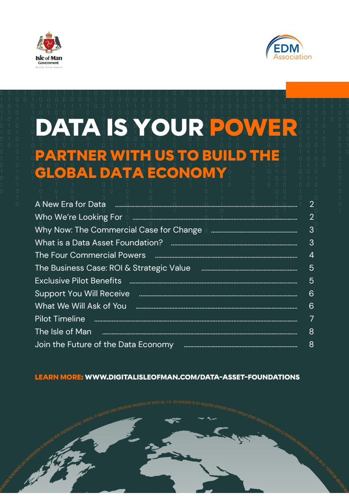 Data Information Pack — front cover